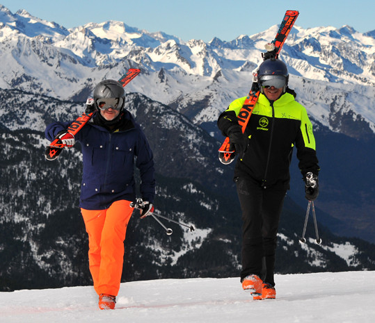 ski pirineos, clases esquí baqueira